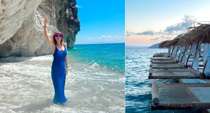 Carmen Negoiță în Albania / Foto: Instagram