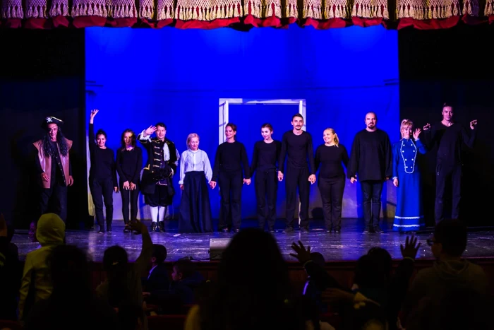 Actorii Teatrului Gulliver Foto: Teatrul Gulliver