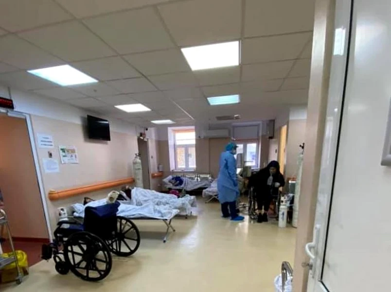 La Spitalul ”Matei Balș” se află internați doi pacienți cu dublă infecție Foto: Arhivă 