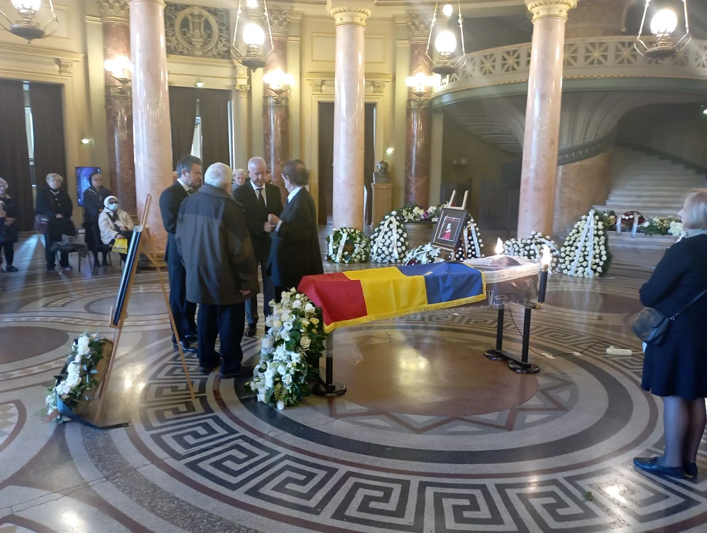 Soprana Maniana Nicolescu, ultima oară la Ateneu FOTO Click.ro