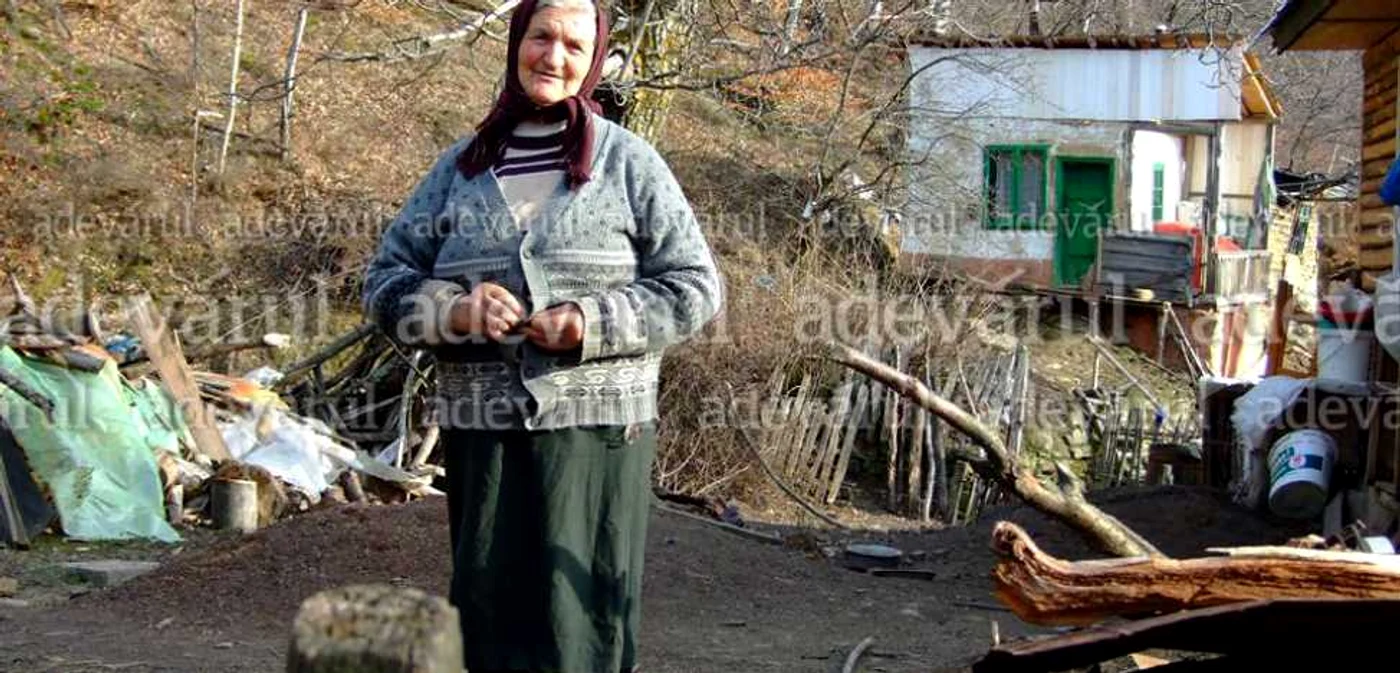 Maria Zăican are aproape 80 de ani