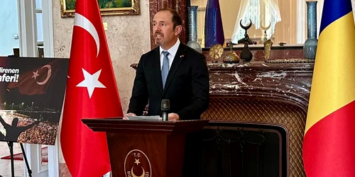 Ambasadorul Turciei Ozgur Kivanc Altan FOTO Ambasada Turciei / Facebook