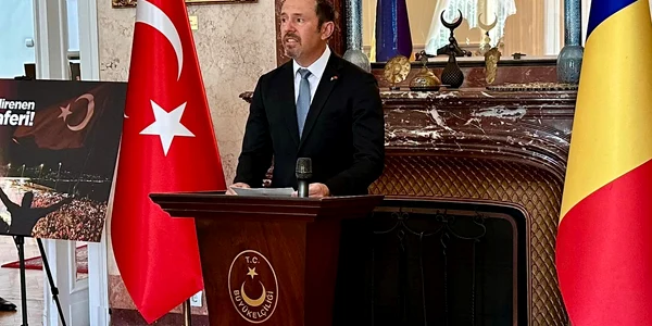 Ambasadorul Turciei Ozgur Kivanc Altan FOTO Ambasada Turciei / Facebook