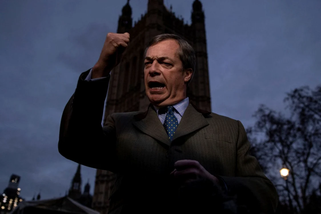 Nigel Farage, fostul lider al Partidului pentru Independenţa Marii Britanii