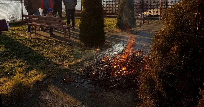 craciun la sarbii din Svinita FOTO facebook Narcisa Bojin