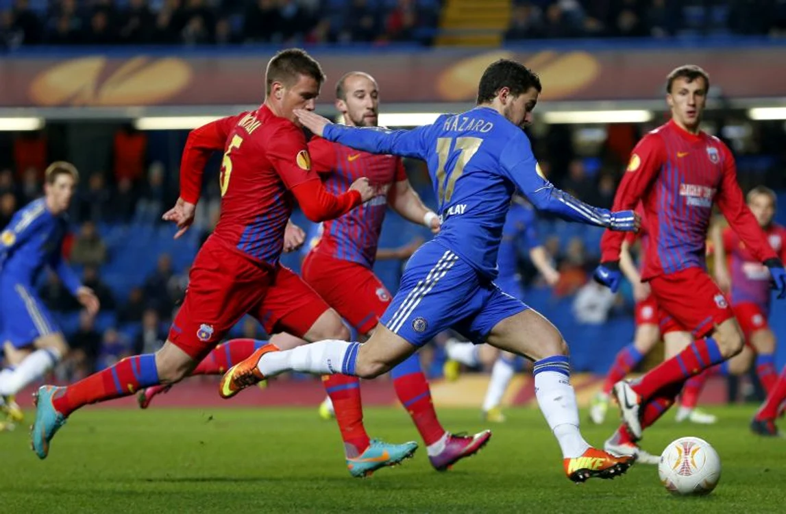 Steaua nu a putut face faţă fostei campioane a Europei şi a ratat calificarea în sferturile Ligii Europa. (Foto: Reuters)