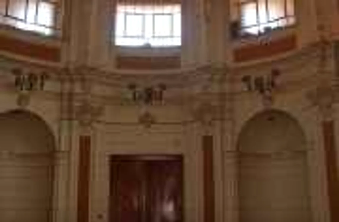 Amfiteatrul Colegiului Pedagogic era un adevărat pericol pentru elevi. Foto: Adevărul