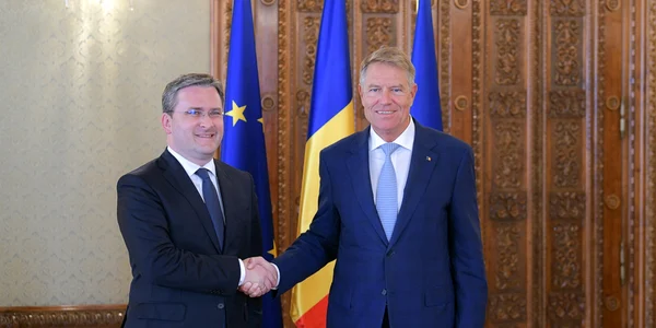Klaus Iohannis si ministrul de Externe al Serbiei FOTO Presidency.ro