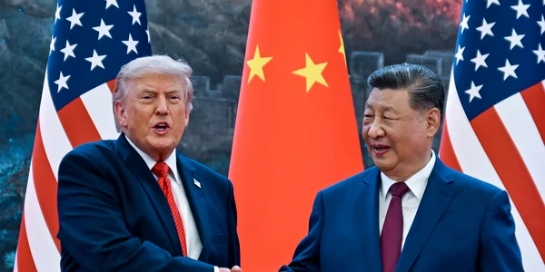 Trump, primit de Xi Jinping la Beijing FOTO AFP