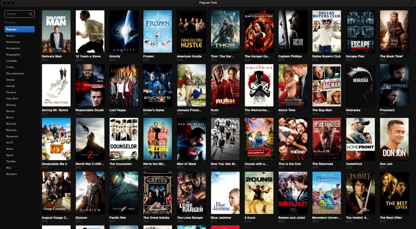 
    Popcorn Time  