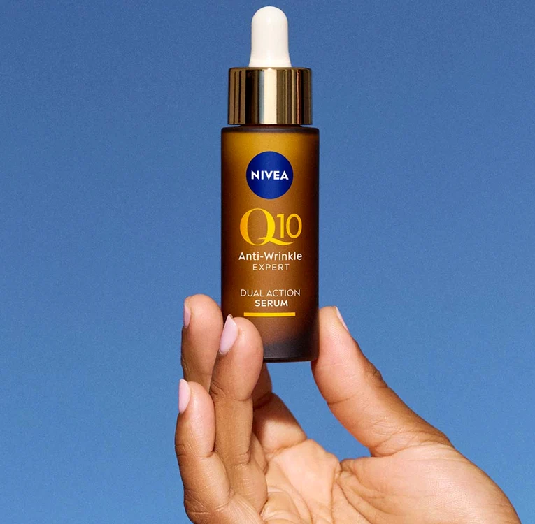 adevarul  Serumul NIVEA Q10 Dual Action Cu ingredientul inovativ GLYCOSTOP previne și reduce ridurile cauzate de zahăr photo 2 jpg