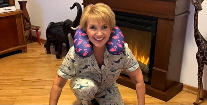 Marina și-a făcut bagajul pentru America foto: Facebook 