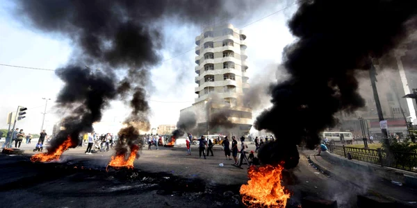 Protest în Irak FOTO EPA-EFE