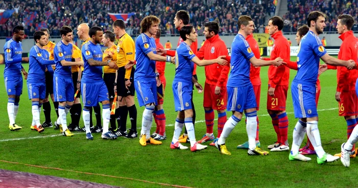 Steaua va juca joi returul contra lui Chelsea, pe Stamford Bridge FOTO Răzvan Păsărică