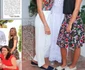 Prințesele Aisha și Sara ale Iordaniei cu mama lor