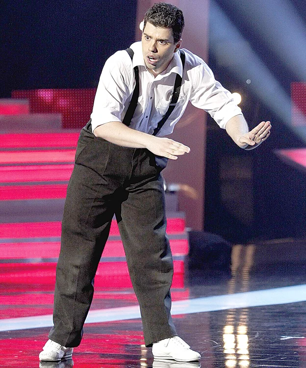 Mihai Petraiche a dansat ca un robot