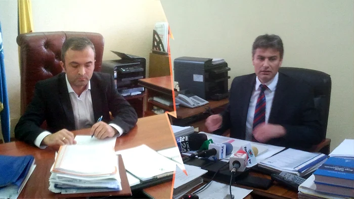 Prefectul Gabriel Baltă şi subalternul său, subprefectul Vasile Alecu, au rupt ”prietenia”