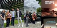 Maia Morgenstern la Festivalul Versus de la Râmnicu Vâlcea Colaj MG Motor&Nicolae Nistor&Teatrul Anton Pann