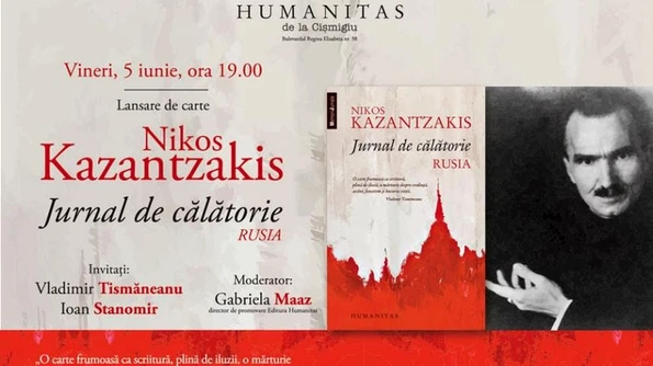 Lansare „Jurnal de călătorie în Rusia”, de Nikos Kazantzakis jpeg