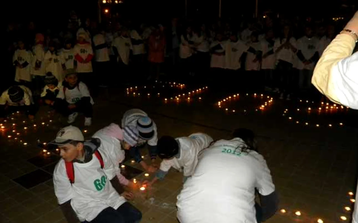 Chiar dacă nu a fost desemnat „Capitala Earth Hour“, Ploieştiul a stins luminile şi în 2012. FOTO arhivă Adevărul Ploieşti