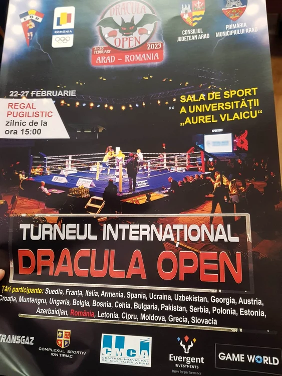 Afișul Dracula Open FOTO Claudia Untaru