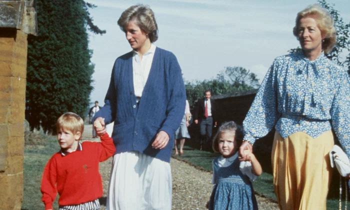 Prințesa Diana, și mama Frances Shand Kydd  foto   GettyImages jpg