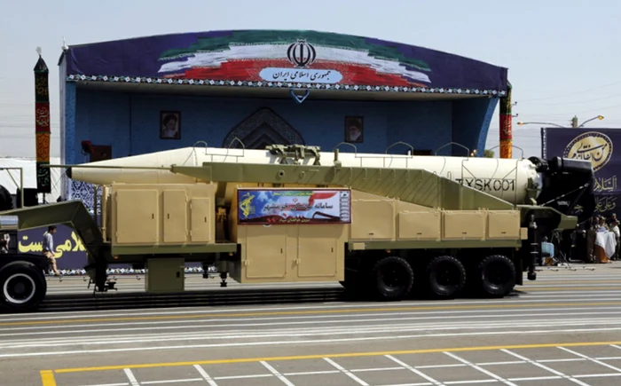Rachetei balistică Khorramshahr. Foto: Profimedia Images