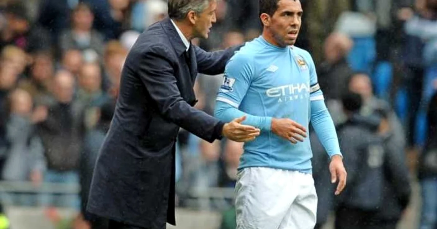 Mancini şi Tevez încearcă să treacă peste neînţelegeri pentru binele echipei