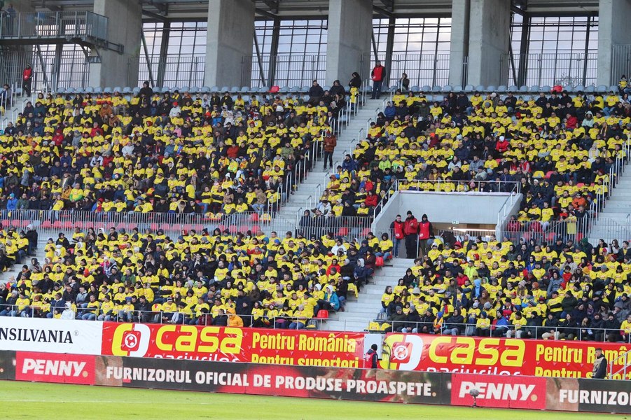 Euro 2023: Stadion plin la România U21 - Spania U21. Câte bilete s-au vândut la meciul de debut al naționalei de tineret