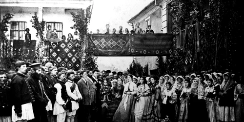 Vizita prințului Carol în Pietroșița. FOTO renasterea.wixsite.com