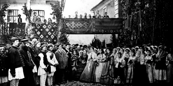 Vizita prințului Carol în Pietroșița. FOTO renasterea.wixsite.com
