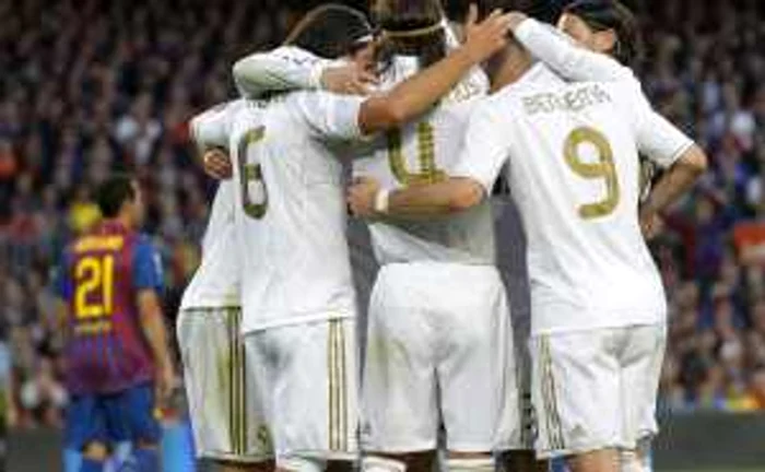 Barcelona - Real. Khedira se bucură pentru gol * Foto: Reuters