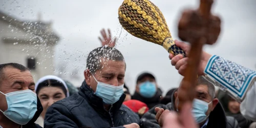 Slujba de Bobotează la Iaşi foto Andrei Luca