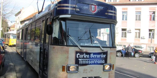 Tramvai-restaurant la Timişoara Foto