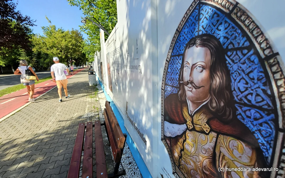 Drumul Corvinilor din Hunedoara. Foto: Daniel Guță. ADEVĂRUL