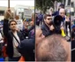 Noi proteste de stradă ale angajaţilor de pe platforma chimică vâlceană Foto colaj video