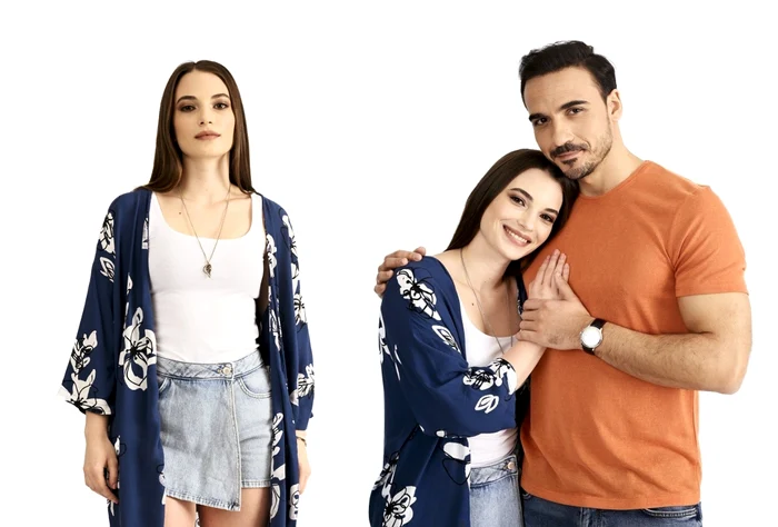 Anda Sârbei, alături de Matei Negrescu