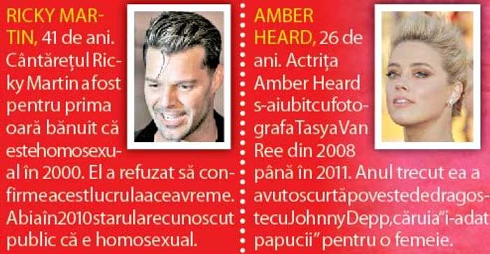 Şi ei şi-au mascat orientarea sexuală