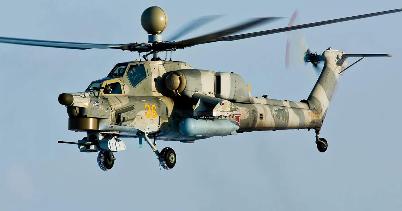 Elicopter de luptă Mi-28N Foto Profimedia
