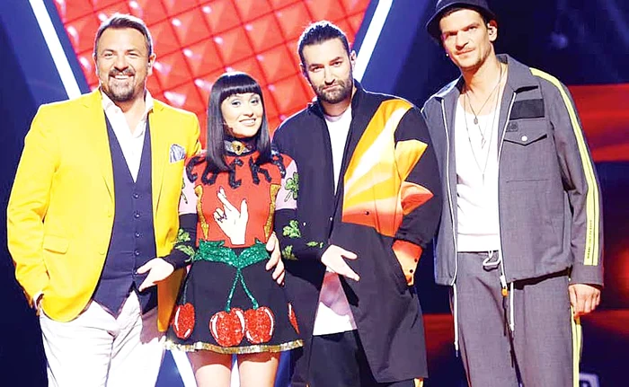 Jurații Horia Brenciu, Irina Rimes, Smiley și Tudor Chirilă