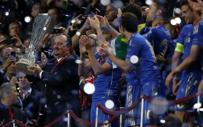 Rafael Benitez îşi încheie mandatul la Chelsea cu un succes răsunător