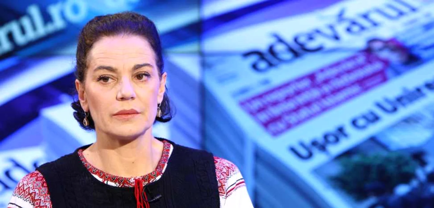 Maia Morgenstern in studioul Adevărul Live
