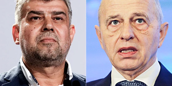 Marcel Ciolacu și Mircea Geoană / FOTO Inquam Photos