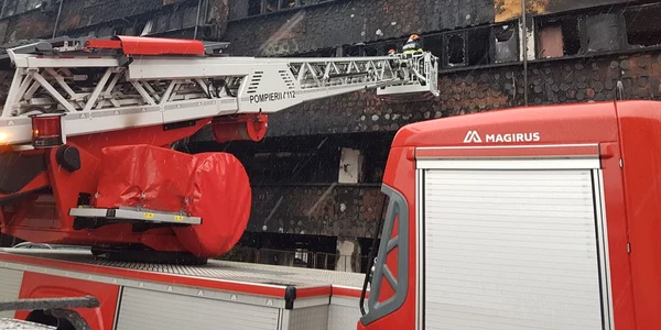 Incendiu la Constanta FOTO Călin Gavrilaş