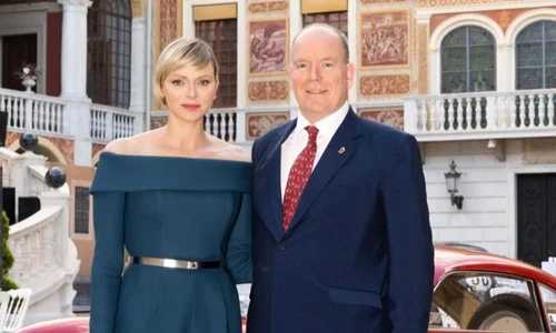 Charlene si Albert de Monaco Facebook2 jpg