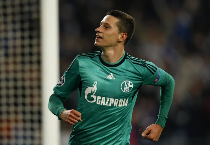 Julian Draxler, marcatorul celui de-al treilea gol din meciul Schalke - Steaua FOTO Reuters