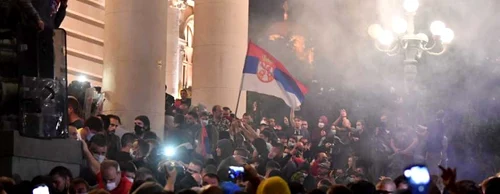 Proteste Belgrad Serbia FOTO Profimedia