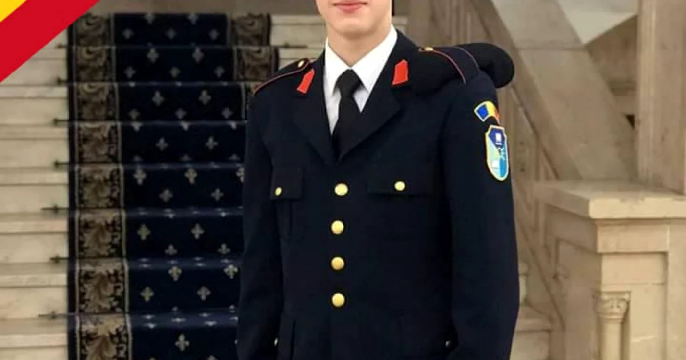 Iosif Corneliu Mitroi - elevul de la liceul militar din Craiova mort la mare Sursa Facebook