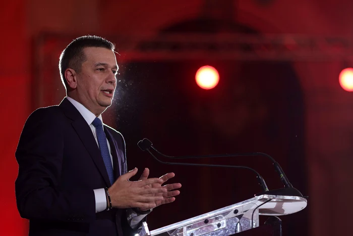 Liderul PSD, Sorin Grindeanu. FOTO Inquam Photos / Octav Ganea