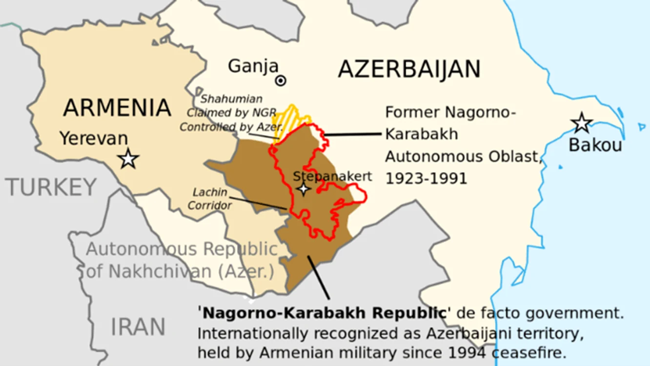 Coridorul Lachin. Foto: https://scholarscircle.org/